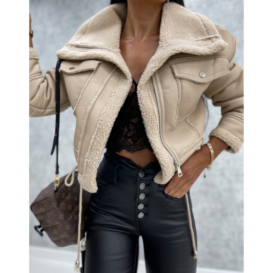 Emerson | Insulated Women’s Cropped Puffer Jacket for Cold Weather