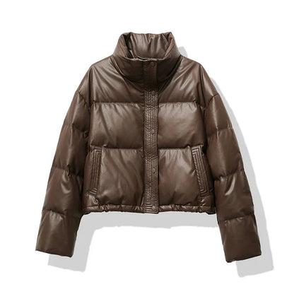 Sadie | Stylish Black Puffer Jacket for Women - Cozy Winter Warmth