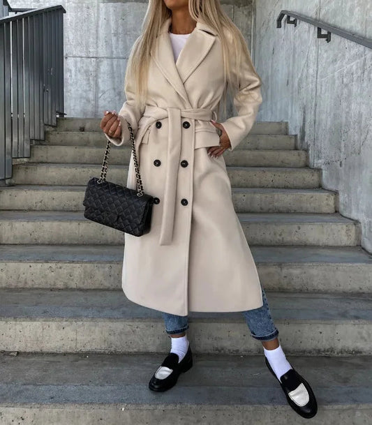 Annelise | Chic Tailored Coat for Women - Warm & Classic Winter Look