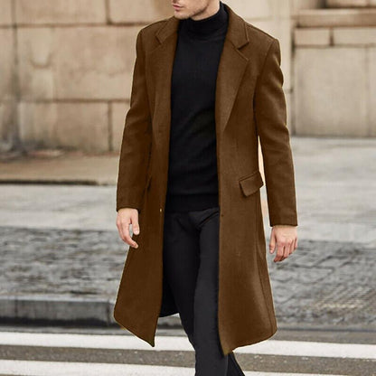 Ashbourne | Tailored Wool Coat with Classic Sophistication