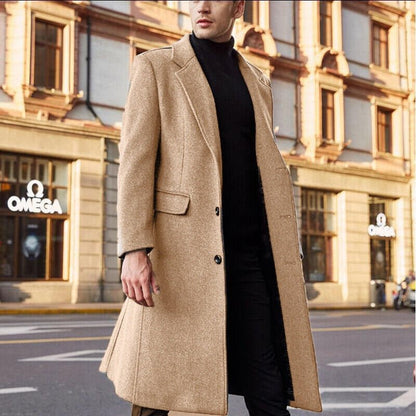 Ashbourne | Tailored Wool Coat with Classic Sophistication