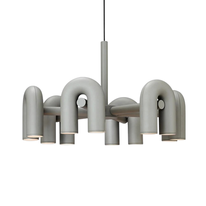 Evania | Modern Bauhaus Chandelier with Artistic Appeal