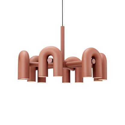 Evania | Modern Bauhaus Chandelier with Artistic Appeal