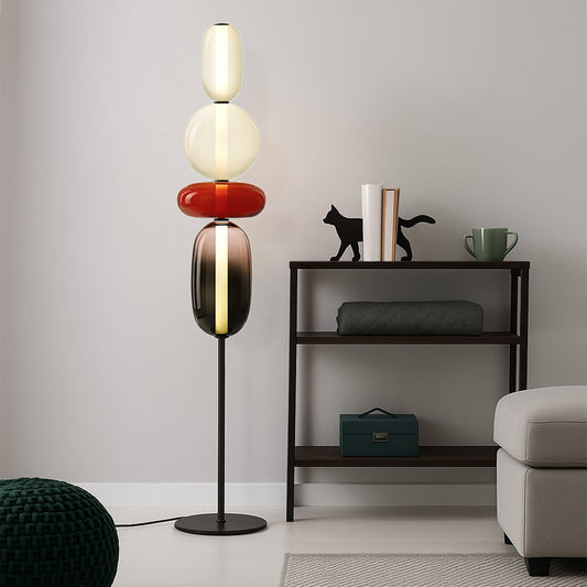 Evlon | Elegant Candied Style Floor Lamp