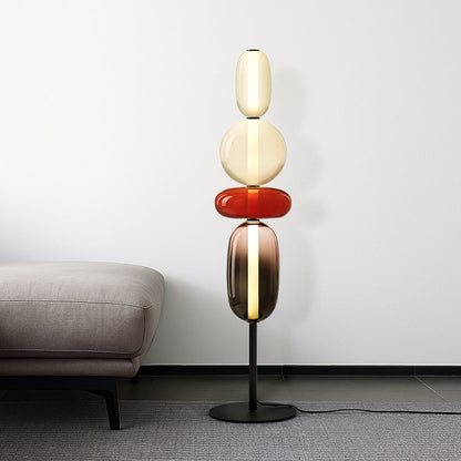 Evlon | Elegant Candied Style Floor Lamp