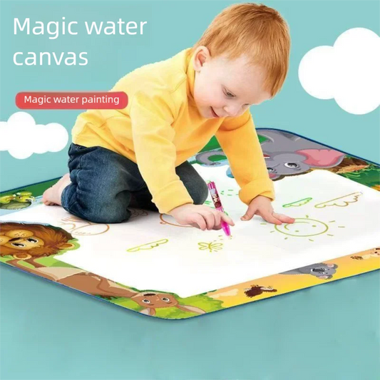 Extra Large Water Doodle Mat for Kids – Mess-Free Educational Doodle Mat with Multiple Themes