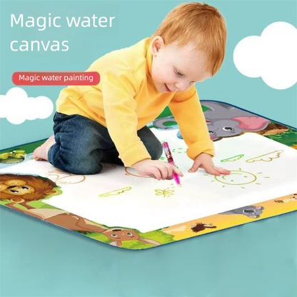 Extra Large Water Doodle Mat for Kids – Mess-Free Educational Doodle Mat with Multiple Themes