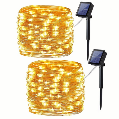 Fairy String Lights for Halloween – Solar Outdoor Lighting Decor