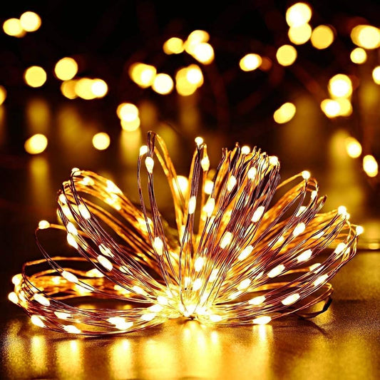 Fairy String Lights for Halloween – Solar Outdoor Lighting Decor