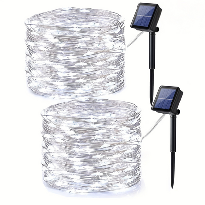Fairy String Lights for Halloween – Solar Outdoor Lighting Decor