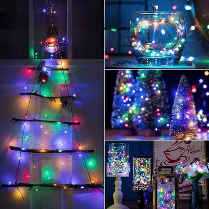 Fairy String Lights for Halloween – Solar Outdoor Lighting Decor