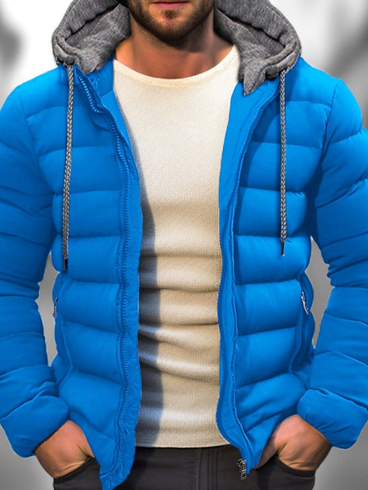 Nathaniel | Classic Drawstring Winter Jacket for Men