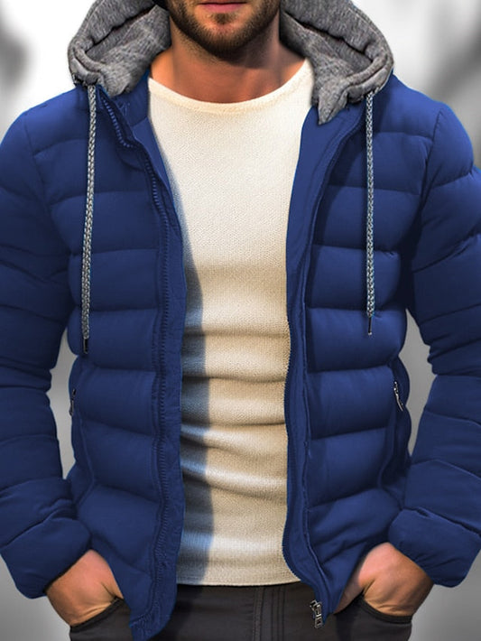 Nathaniel | Classic Drawstring Winter Jacket for Men