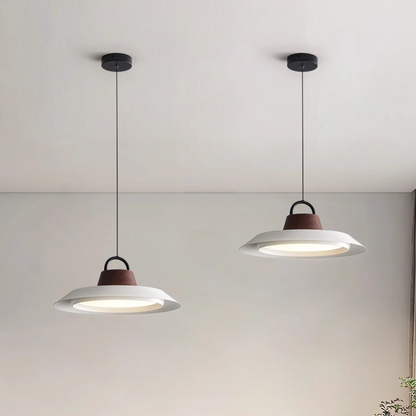 Fidelight | Scandinavian Wood/Metal Pendant Lamp for Refined Interior