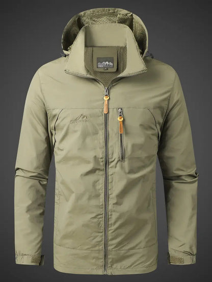 Colton | Men's Functional Rain Jacket - Waterproof, Comfortable & Sleek