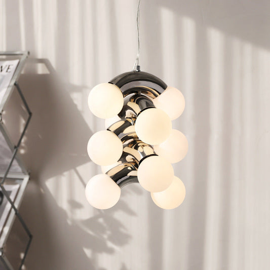 Floreza | Bauhaus-style Pendant Lamp with Polished Curves