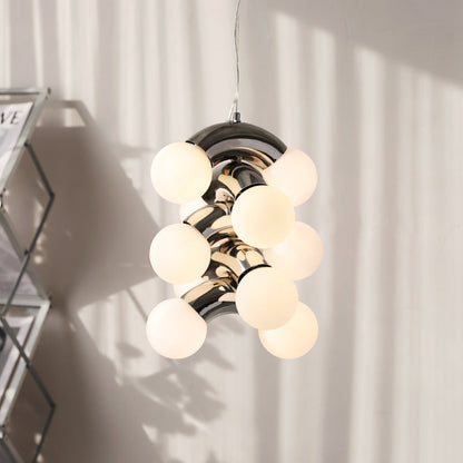 Floreza | Bauhaus-style Pendant Lamp with Polished Curves
