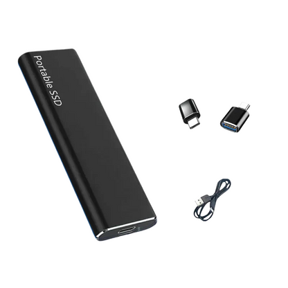 Portable External Drive – USB-C Connectivity for Fast and Reliable Backup