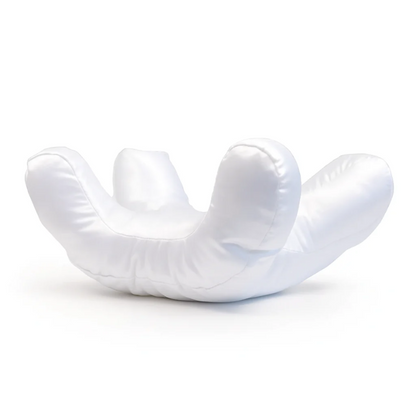 Beauty Sleep Pillow Set – Includes Contoured Face Pillow and Smooth Satin Pillowcase