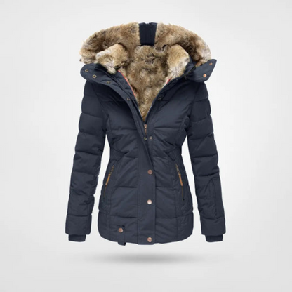 Freya | Insulated Women’s Puffer Parka Jacket for Winter Comfort