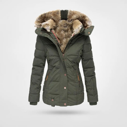 Freya | Insulated Women’s Puffer Parka Jacket for Winter Comfort