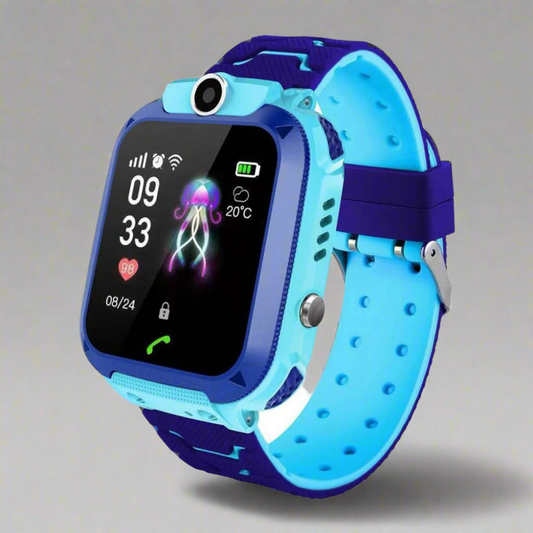 Waterproof GPS Smartwatch for Kids – SOS Function and Safety Tracker for Parents’ Peace of Mind