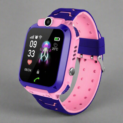 Waterproof GPS Smartwatch for Kids – SOS Function and Safety Tracker for Parents’ Peace of Mind