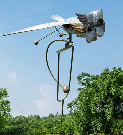 Outdoor Metal Wind Spinner Garden Ornament