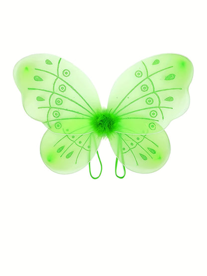 Girls’ Sleeveless Fairy Dress | Magical Halloween Costume with Wings