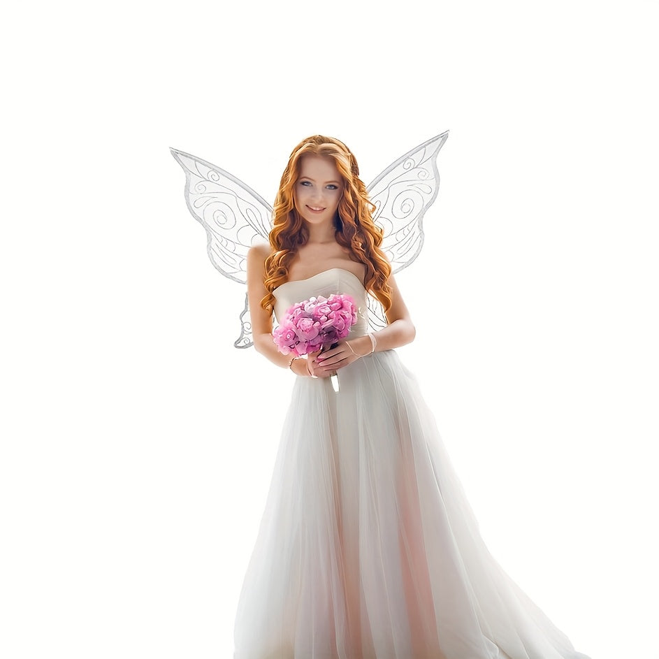 Girls’ Halloween Fairy Outfit | Magical Costume Set with Wings, Wand and Ears