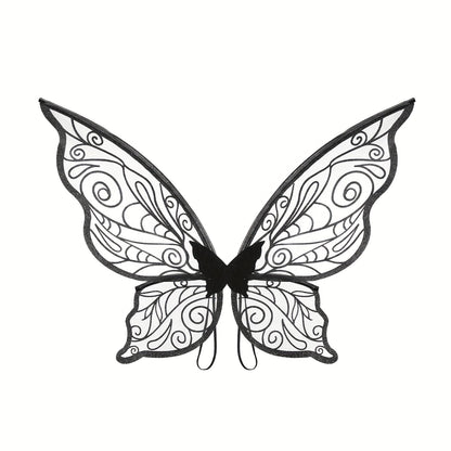 Girls’ Halloween Fairy Outfit | Magical Costume Set with Wings, Wand and Ears