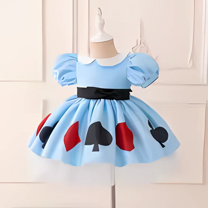 Girls’ Puff Sleeve Mini Dress | Storybook Halloween Costume