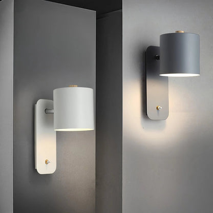 Glenera | Minimalist Cylinder Wall Lamp for Modern Interiors