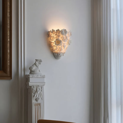 Glimora | Moden Ceramic Flower Wall Lamp