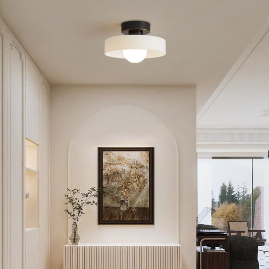 Glivon | Modern Minimalist French-Inspired Bauhaus Ceiling Lamp