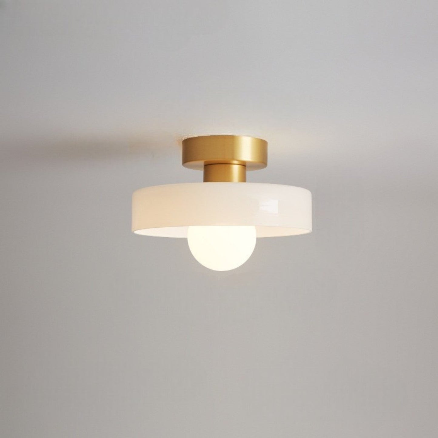 Glivon | Modern Minimalist French-Inspired Bauhaus Ceiling Lamp