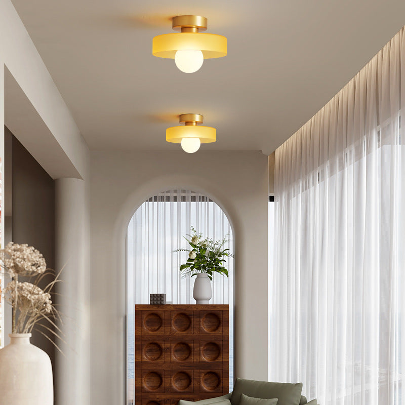 Glivon | Modern Minimalist French-Inspired Bauhaus Ceiling Lamp