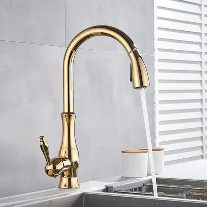 AuricTap | Stylish Gold-Plated Faucet for Contemporary Interiors
