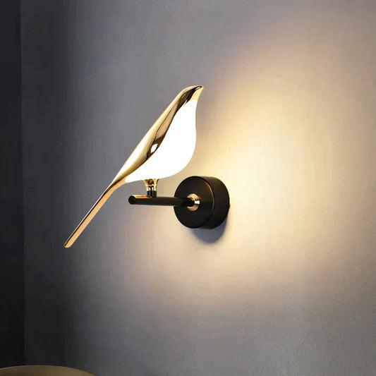 LED Wall Lamp with Bird Design – Stylish Decorative Light for Modern Living Spaces