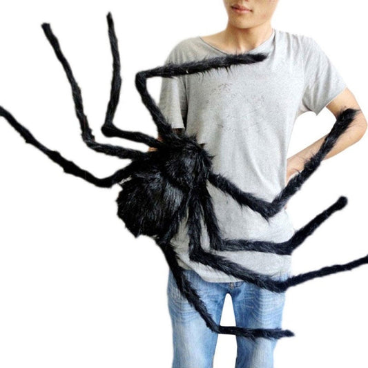 Giant Creepy Spider – Realistic Outdoor Halloween Yard Decoration Prop