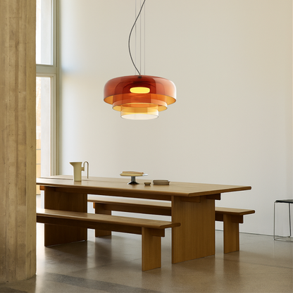 Helvyn | Minimalist Glass Pendant Light for Contemporary Interiors