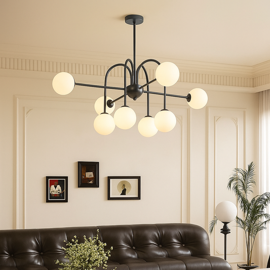 Inlora | Artistic Beam Chandelier for Contemporary Interiors