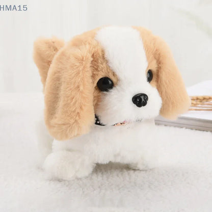 Interactive Robotic Puppy Toy with Barking and Walking Features – Realistic AI Pet Dog for Kids