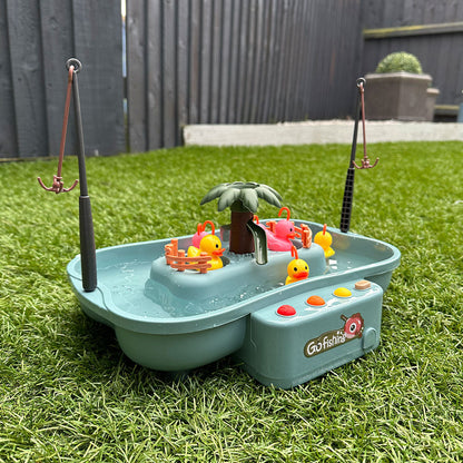 Interactive Water Fishing Game for Kids – Duck Catching Activity to Enhance Motor Skills and Creativity