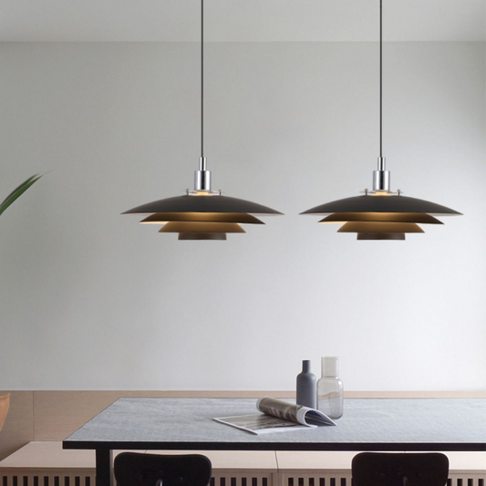IronGlow | Modern Minimalist Metal Low Pendant Lamp