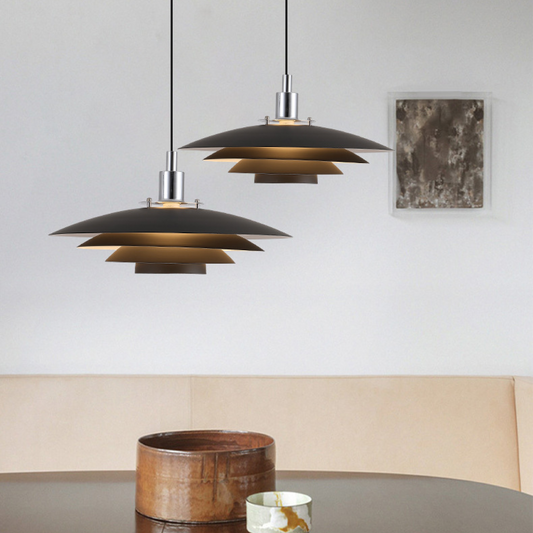 IronGlow | Modern Minimalist Metal Low Pendant Lamp