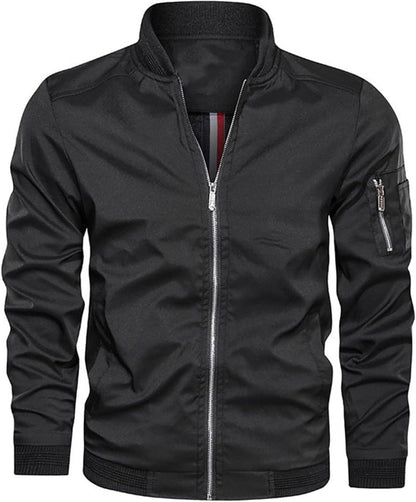 Jaxon | Sleek Lightweight Mens Bomber Jacket