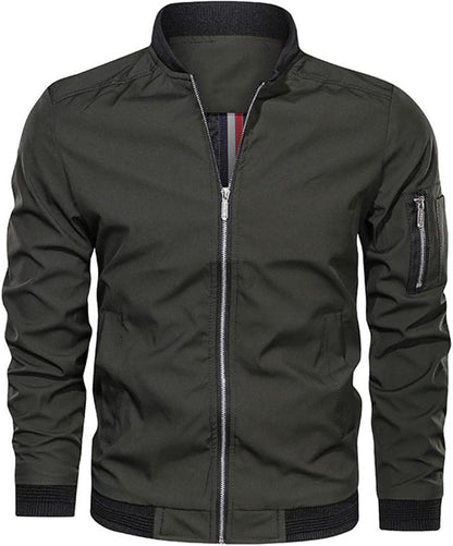 Jaxon | Sleek Lightweight Mens Bomber Jacket