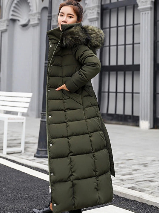 Jolie | Stylish Long Puffer Coat for Women’s Winter Fashion