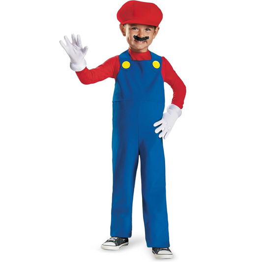 Kids’ Long Sleeve Jumpsuit | Classic Overalls Style Halloween Costume